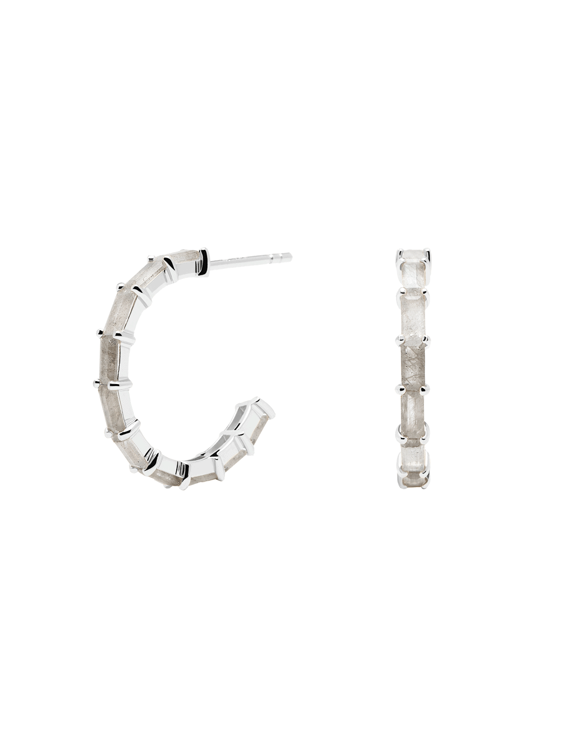 Pistil Silver Earrings