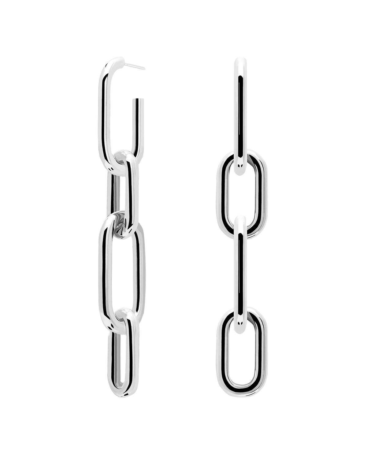 Muze silver earrings