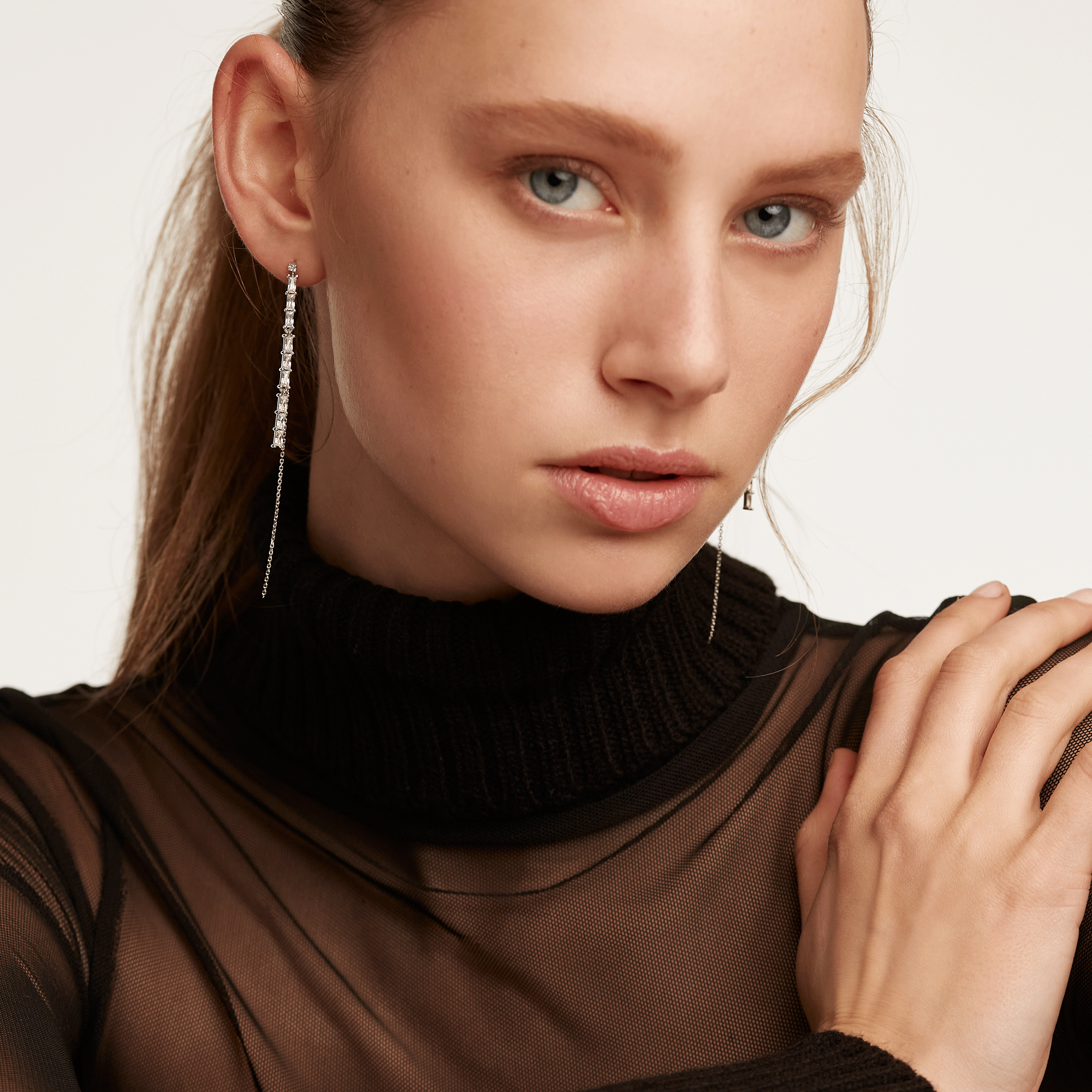 Idris Silver earrings