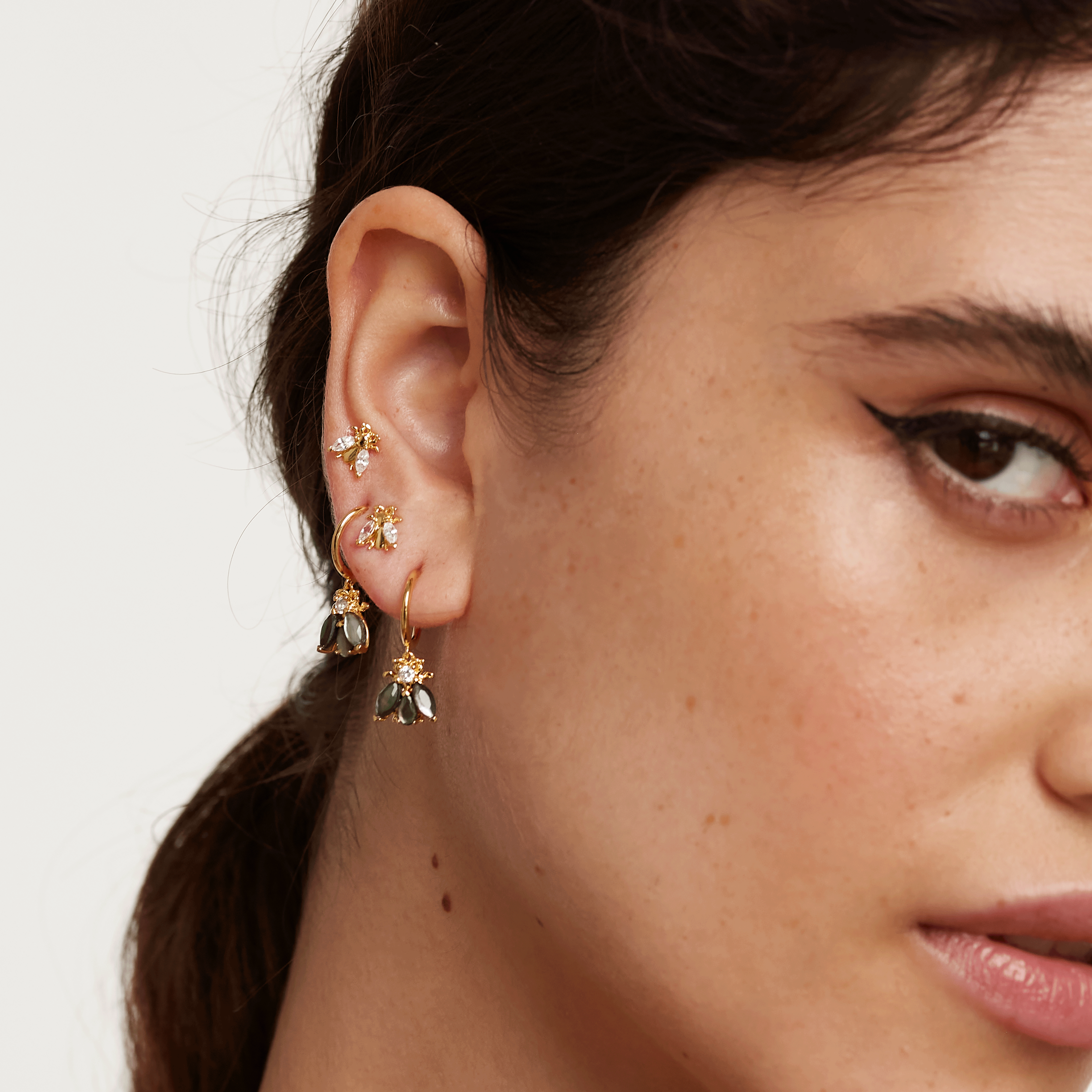 Zaza Gold Earrings