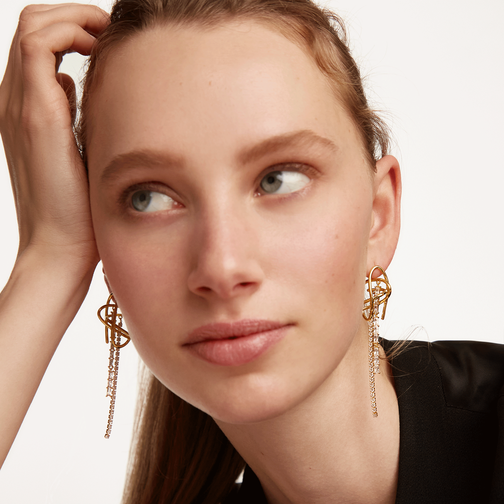 Aisha Gold earrings