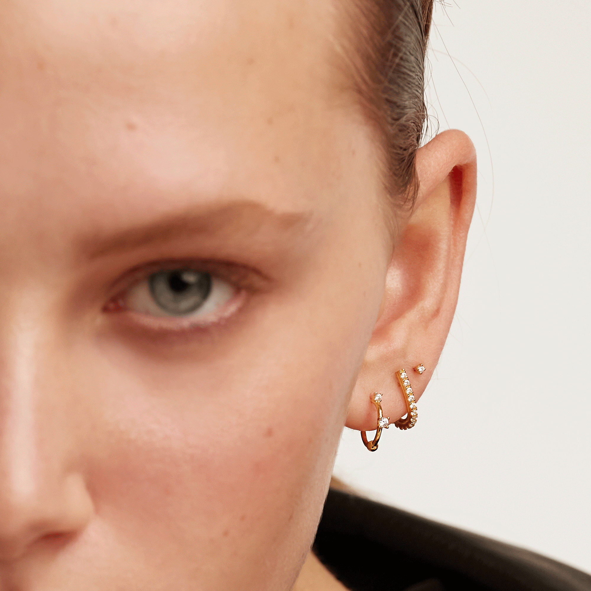 L'Oiseau Gold Earrings Set