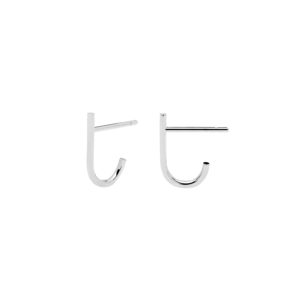 Light Bird Silver Earrings