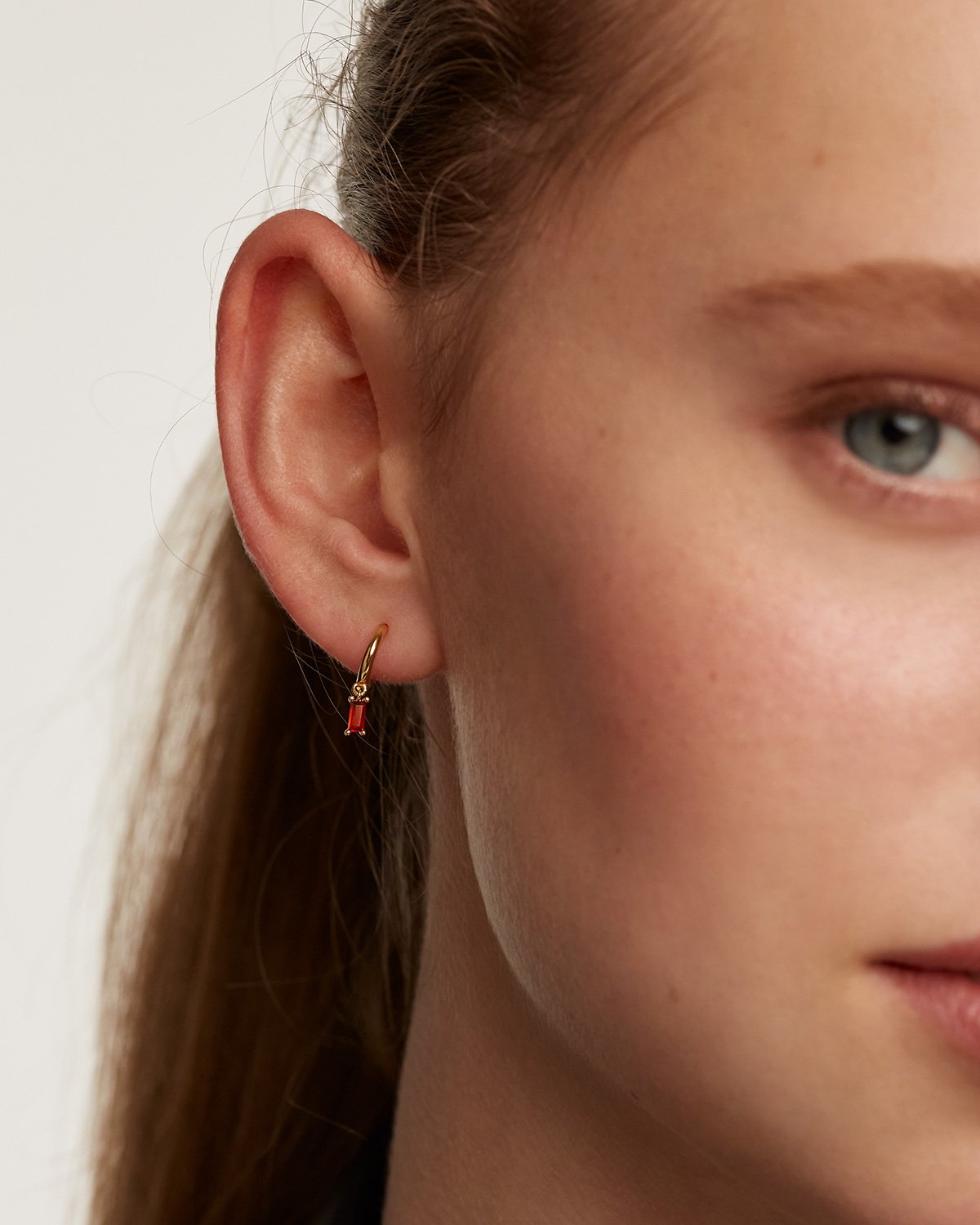 Cherry Alia gold Earrings