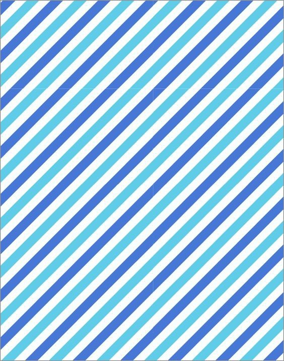 Casual Striped Printed Turn-Down Collar Hawaiian Shirts