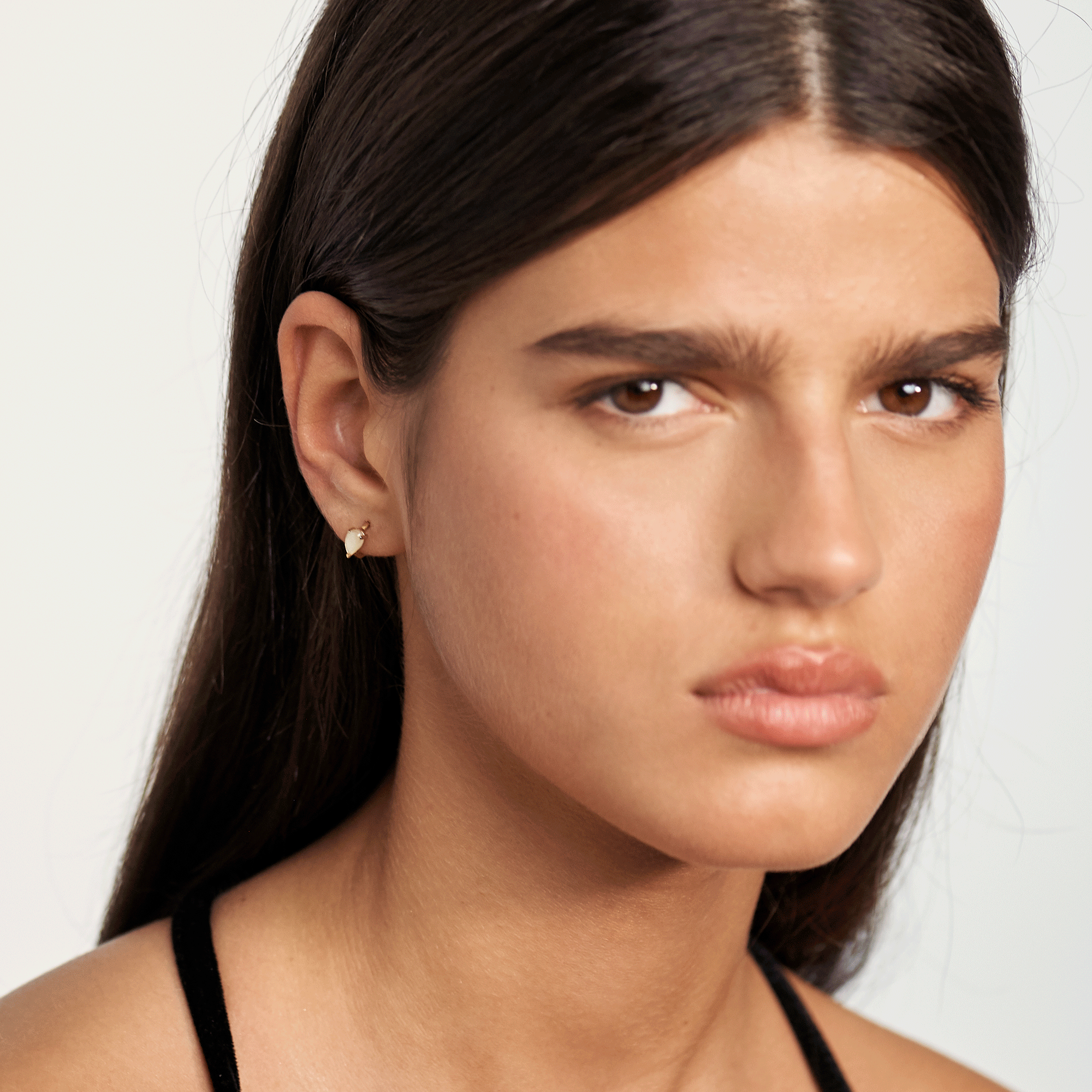 Amber clair Earrings