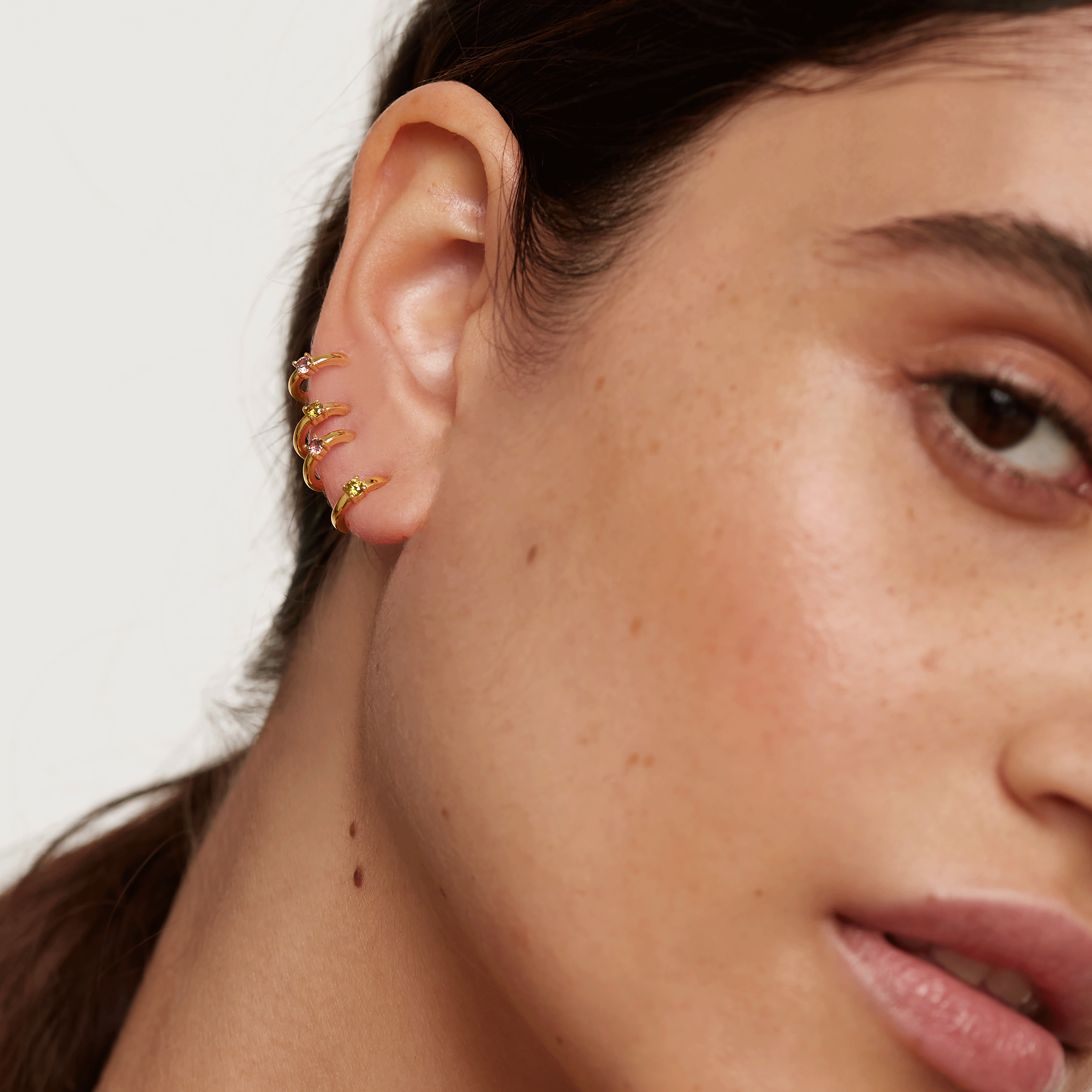 Olive&Lavender Solitary Earrings Bundle