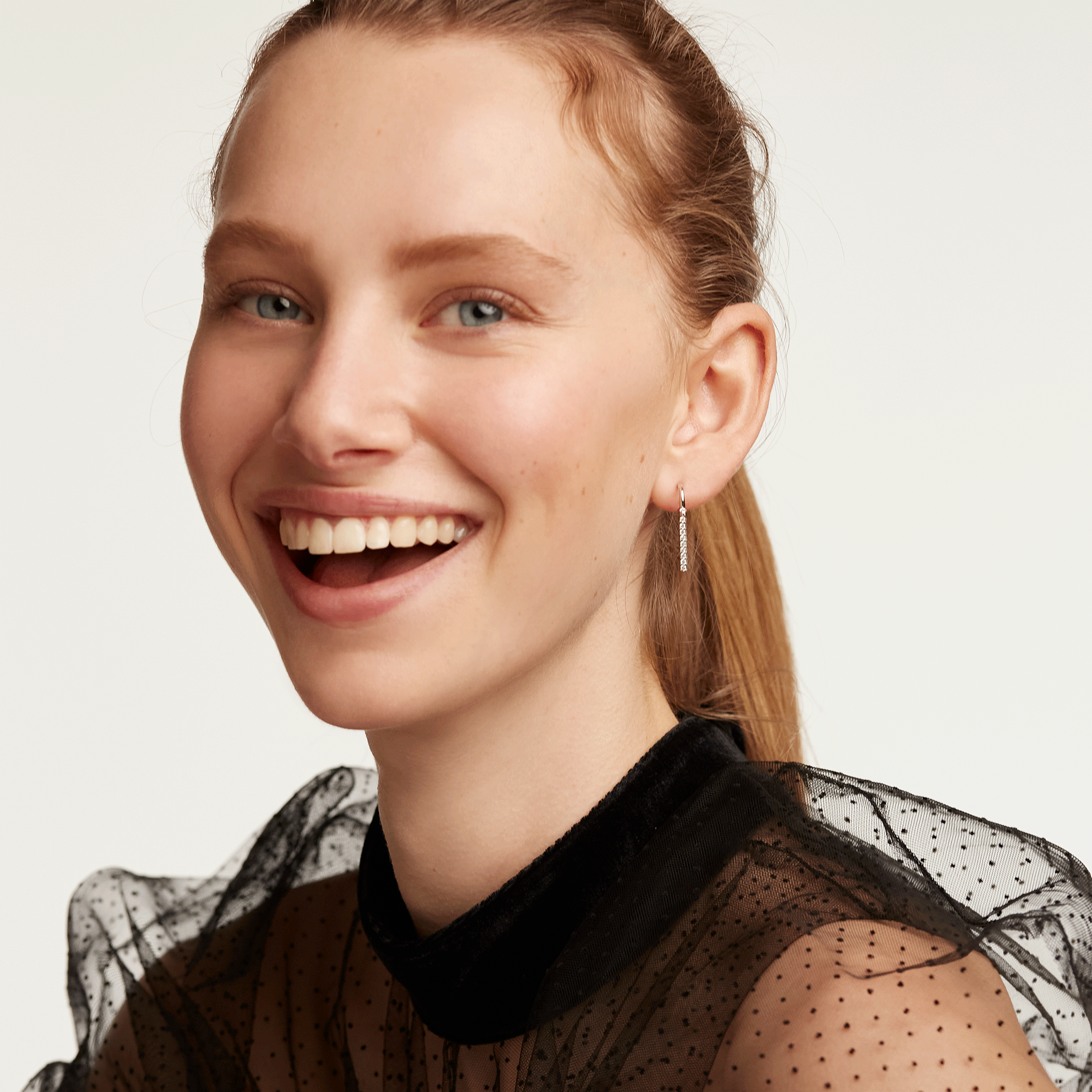 Naomi Silver Earrings