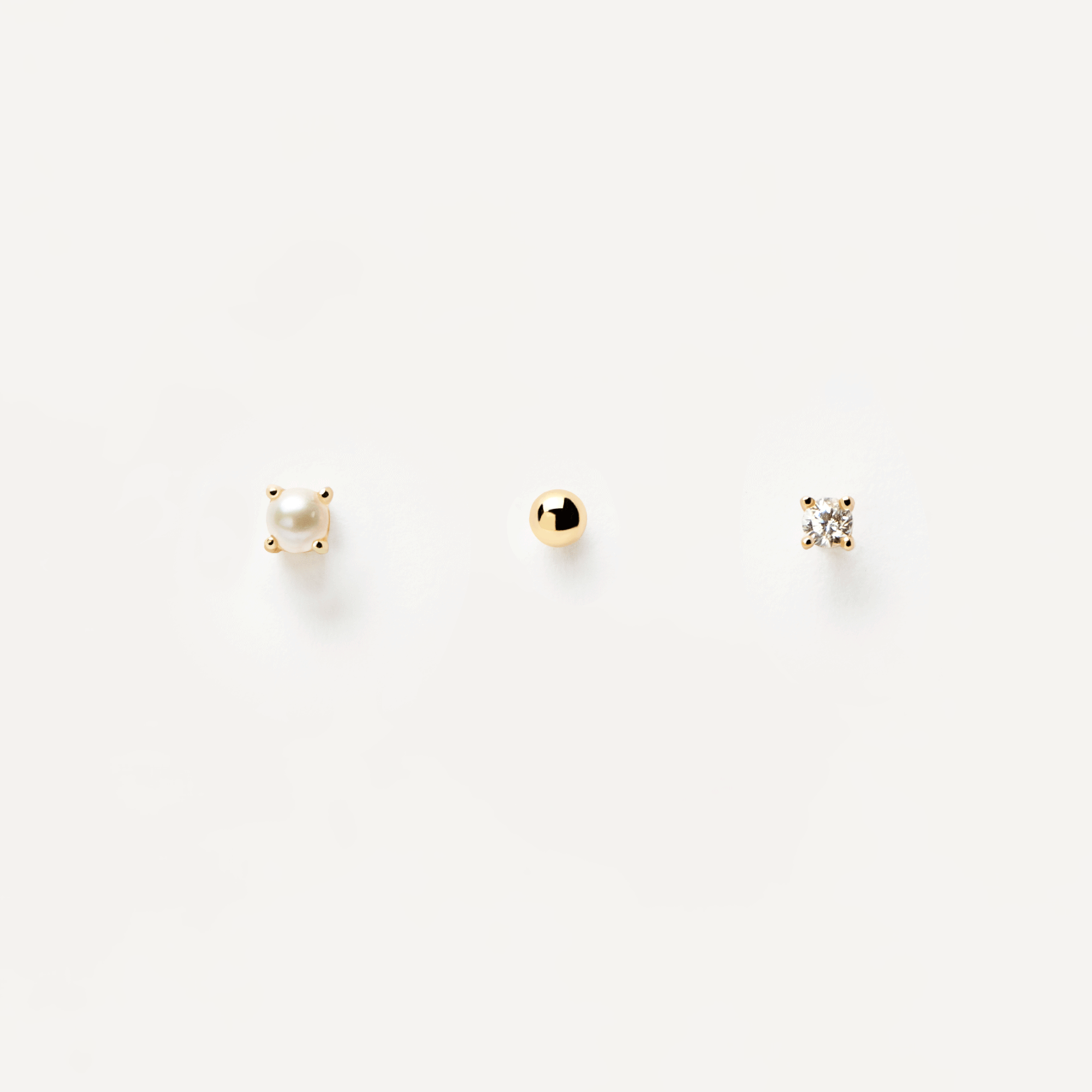 Angel Gold Earrings Set