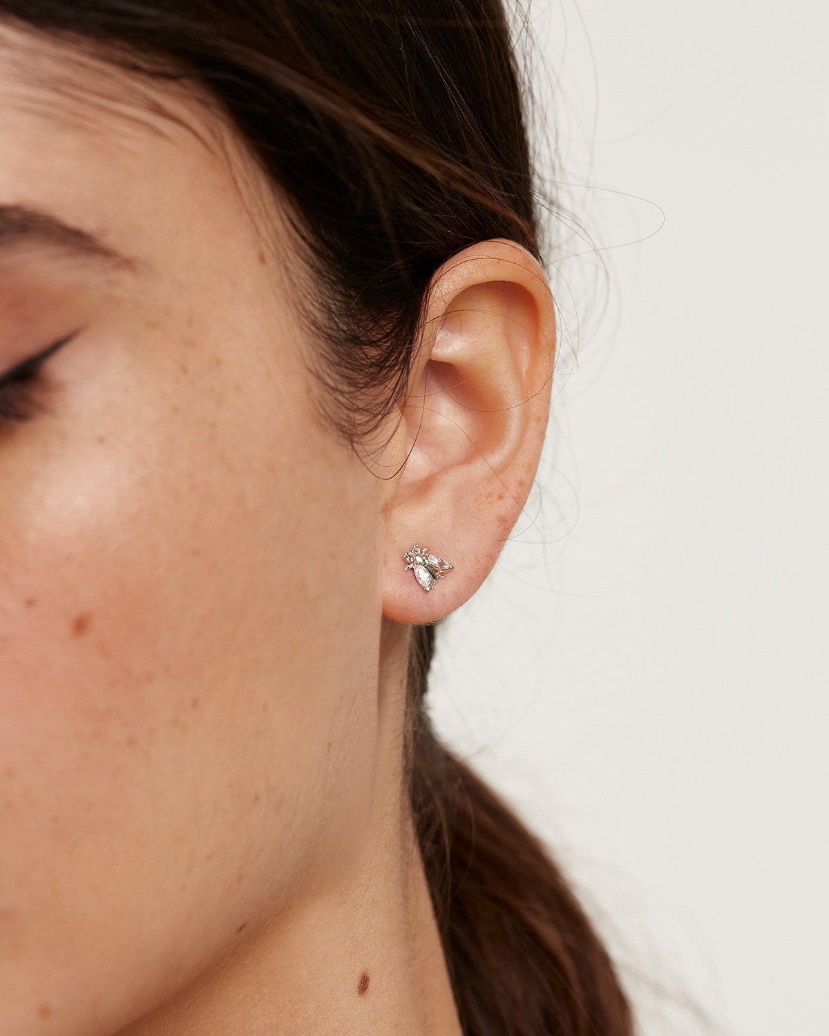 Buzz Silver Earrings