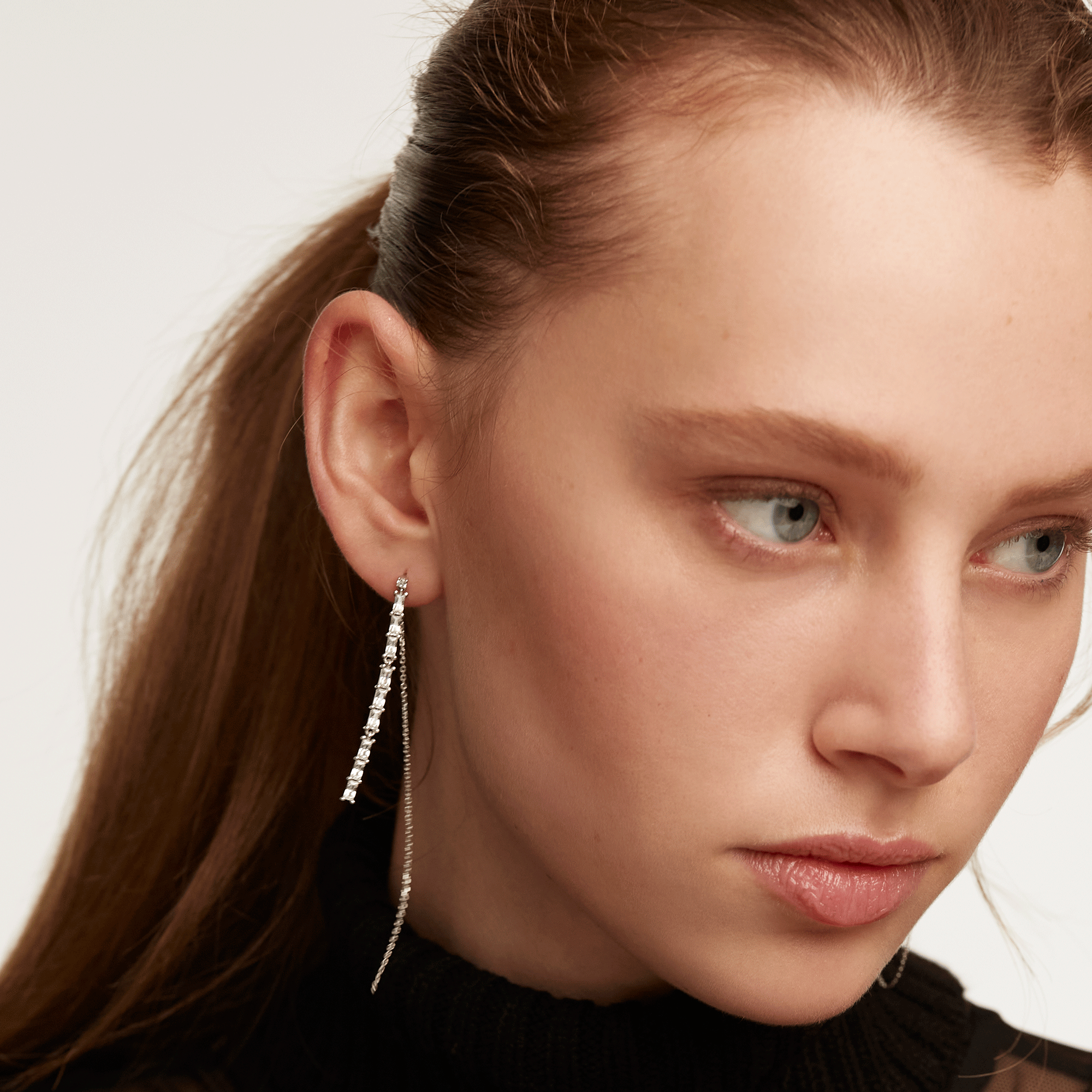 Idris Silver earrings