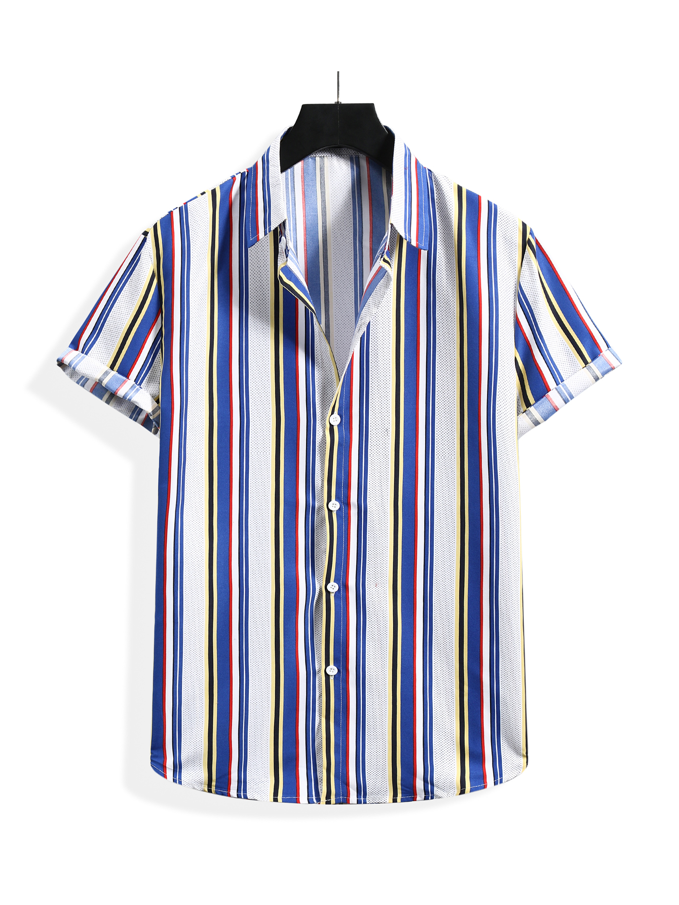 Mens Printed Holiday Short Sleeve Shirts
