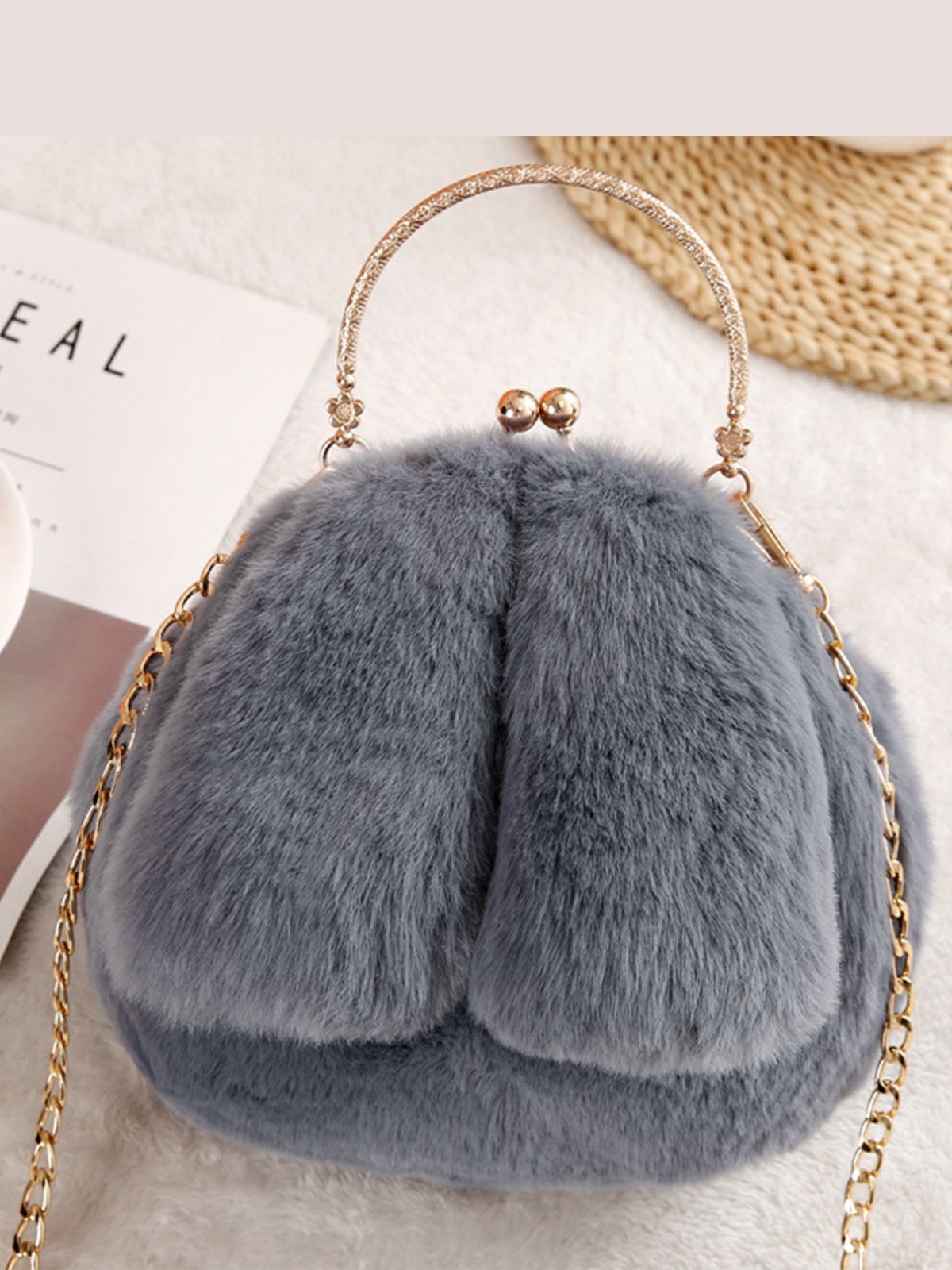 Kiss Lock Crossbody Bags