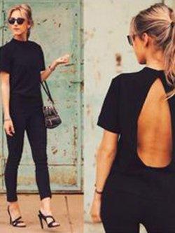 Sexy Summer Vest Top Short Sleeve Women Blouse Casual Tank Tops T Shirt