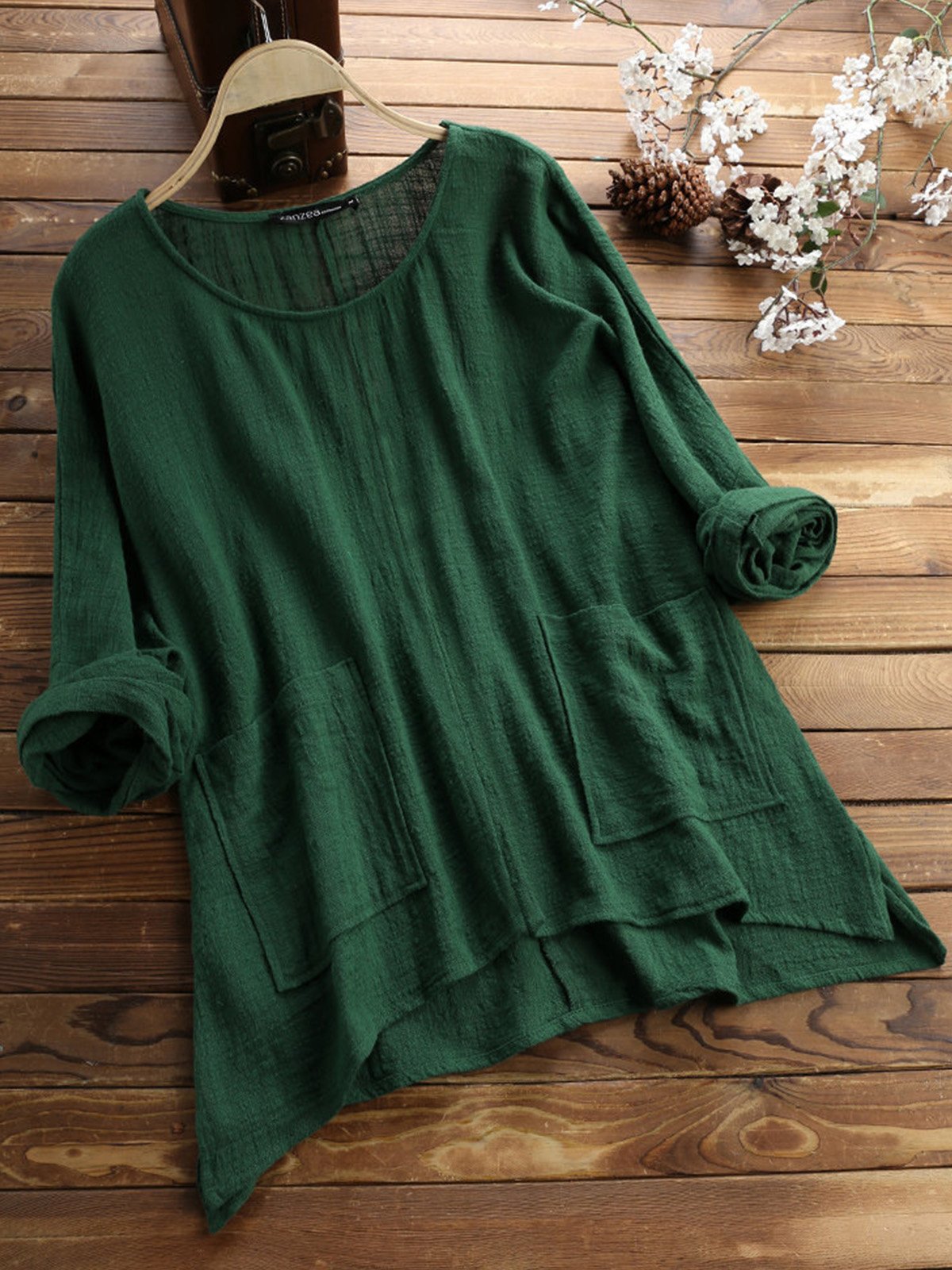 Women Casual Loose Tops Tunic Blouse Shirt