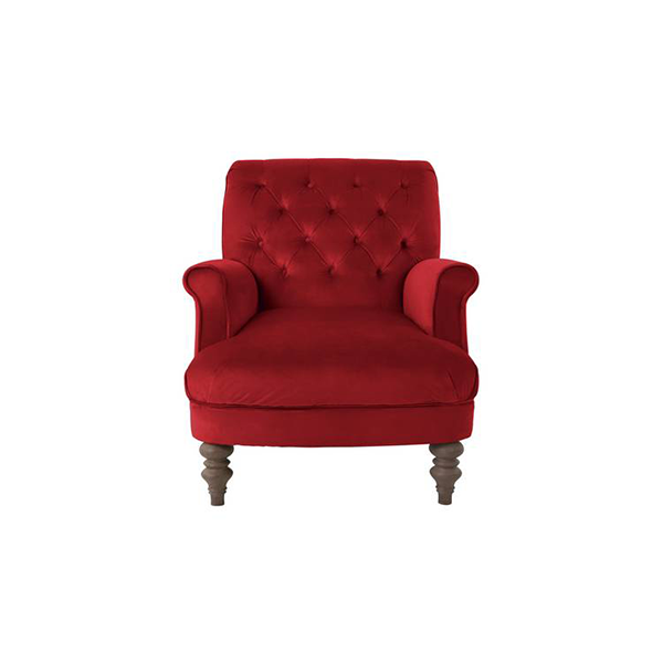 Velvet Accent Chair