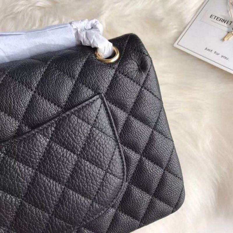 high quality handbag 119017 genuine leather flap bag 1112