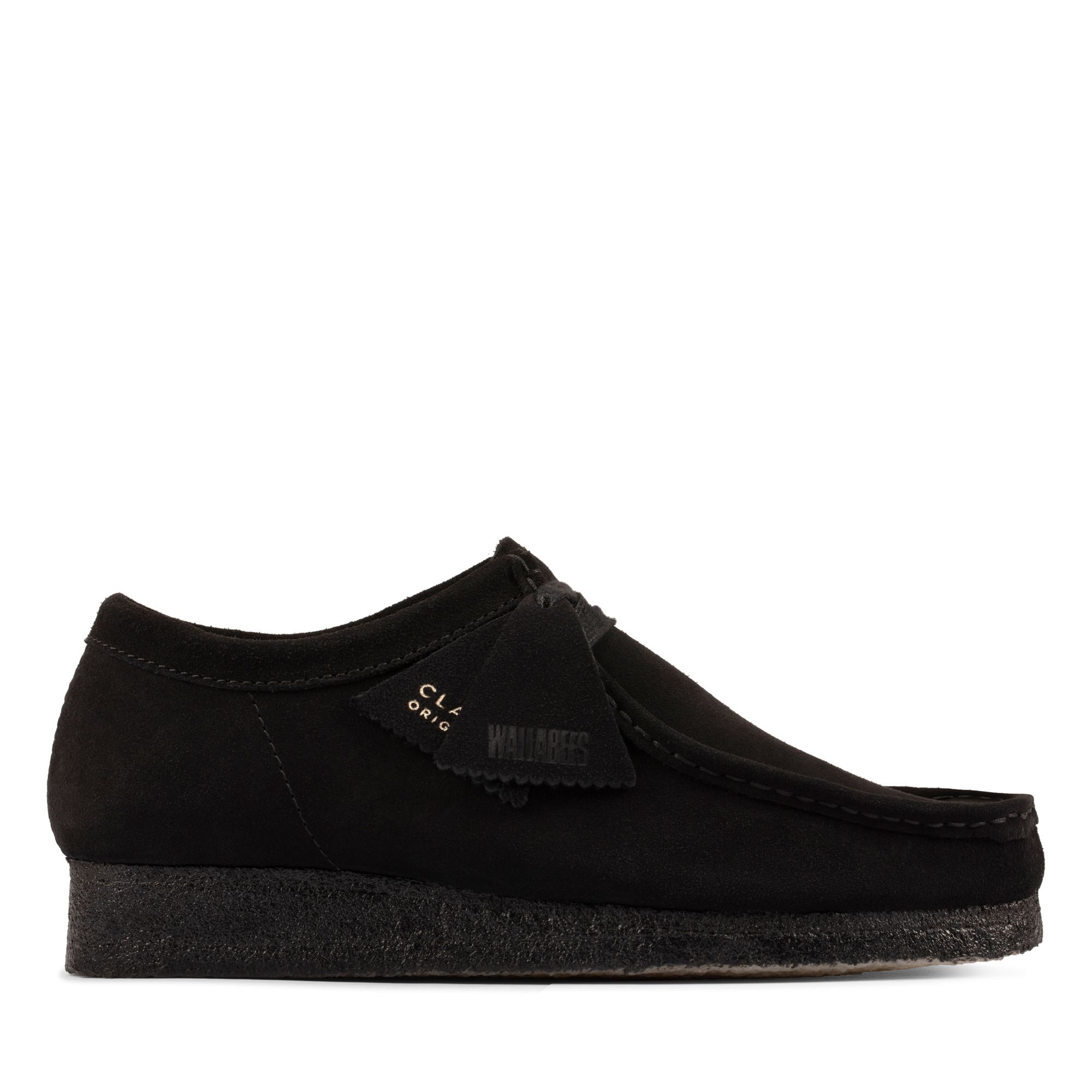 Women Wallabee Black Sde
