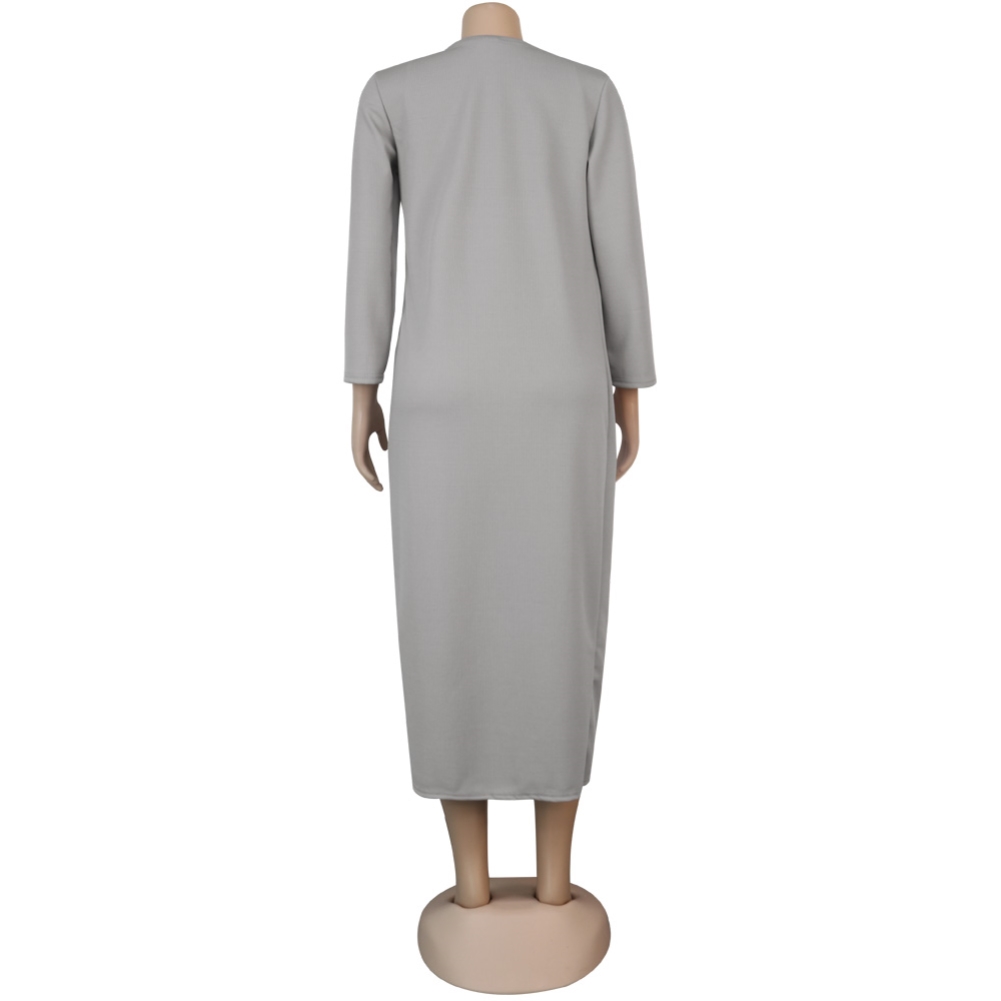 Autumn Plain Bodycon Rompers with Matching Overalls