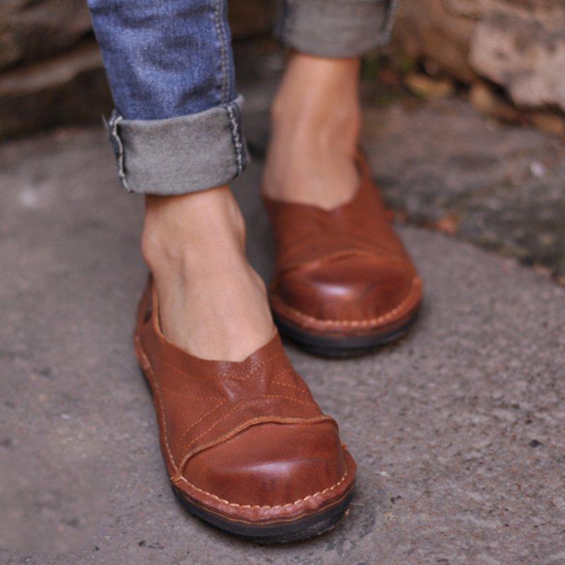 Women Soft Pu Flat Heel Spring/fall Loafers