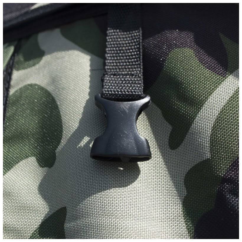 Aleko Bwtent380g Winter Canopy Boat Tent Rain Sun Wind Snow Waterproof Shelter Covering for Inflatable Boat, Gray