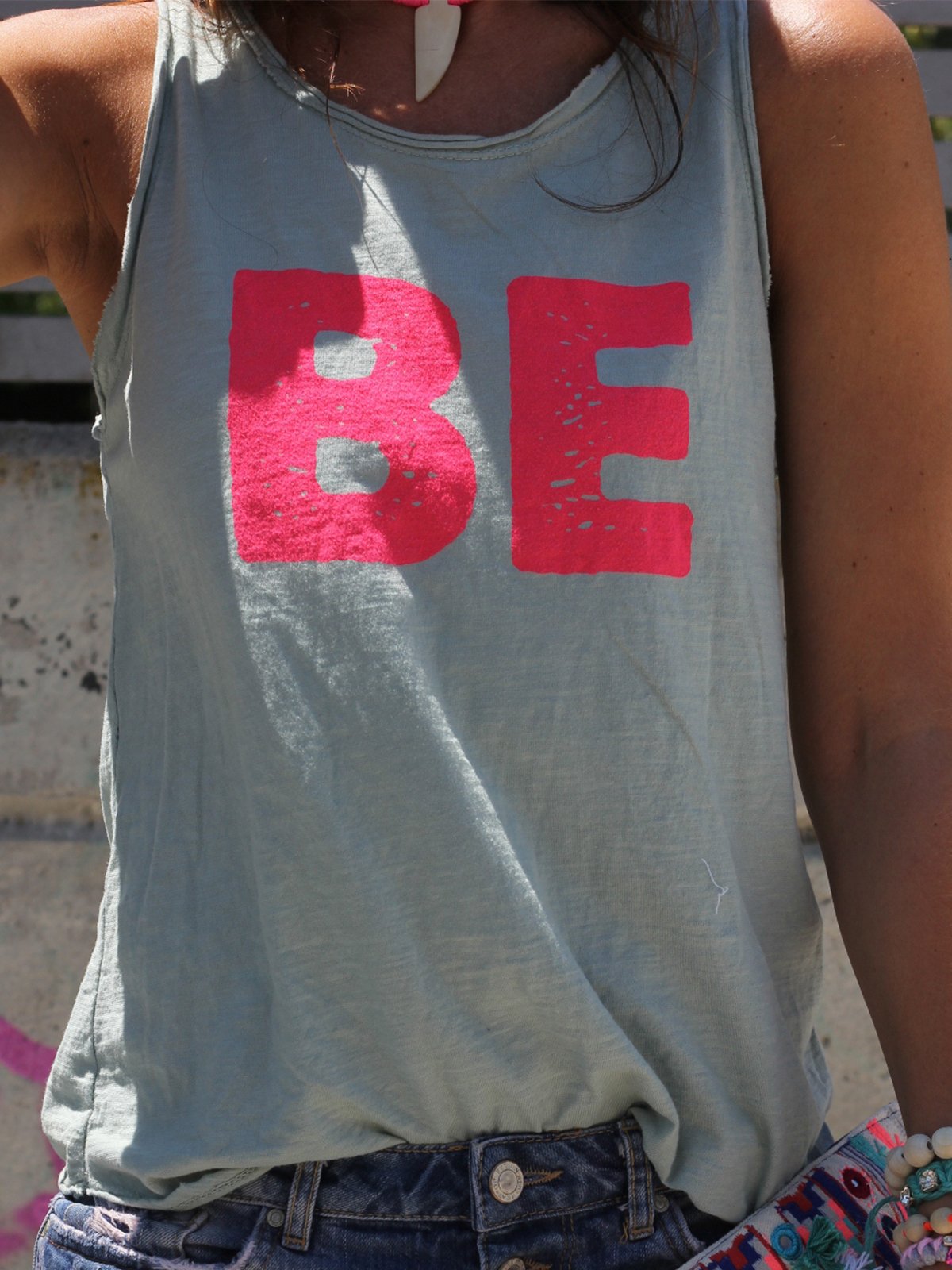 Light Gray Printed Casual Shirts & Tops