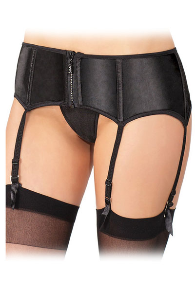 Satin Garter Belt