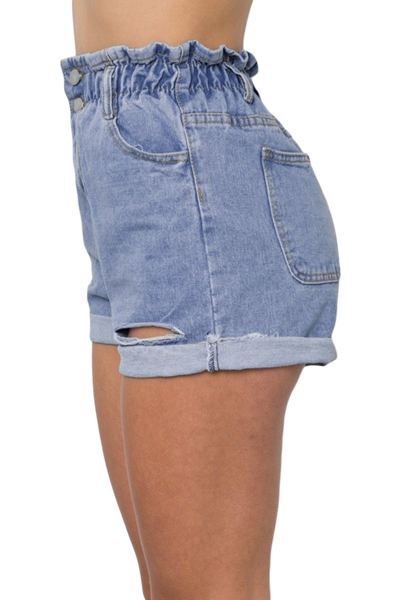 Sky Blue Bloomingdale Shorts