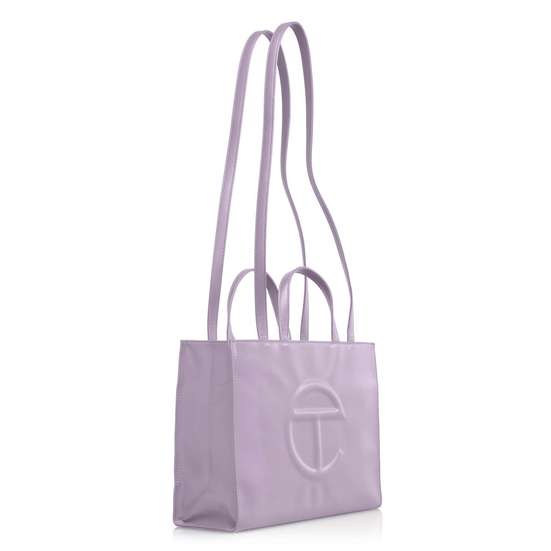 Medium Lavender Shopping Bag
