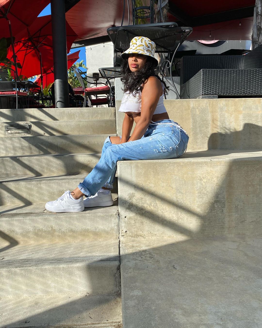 Autumn Stylish Lace Up Back Blue Jeans