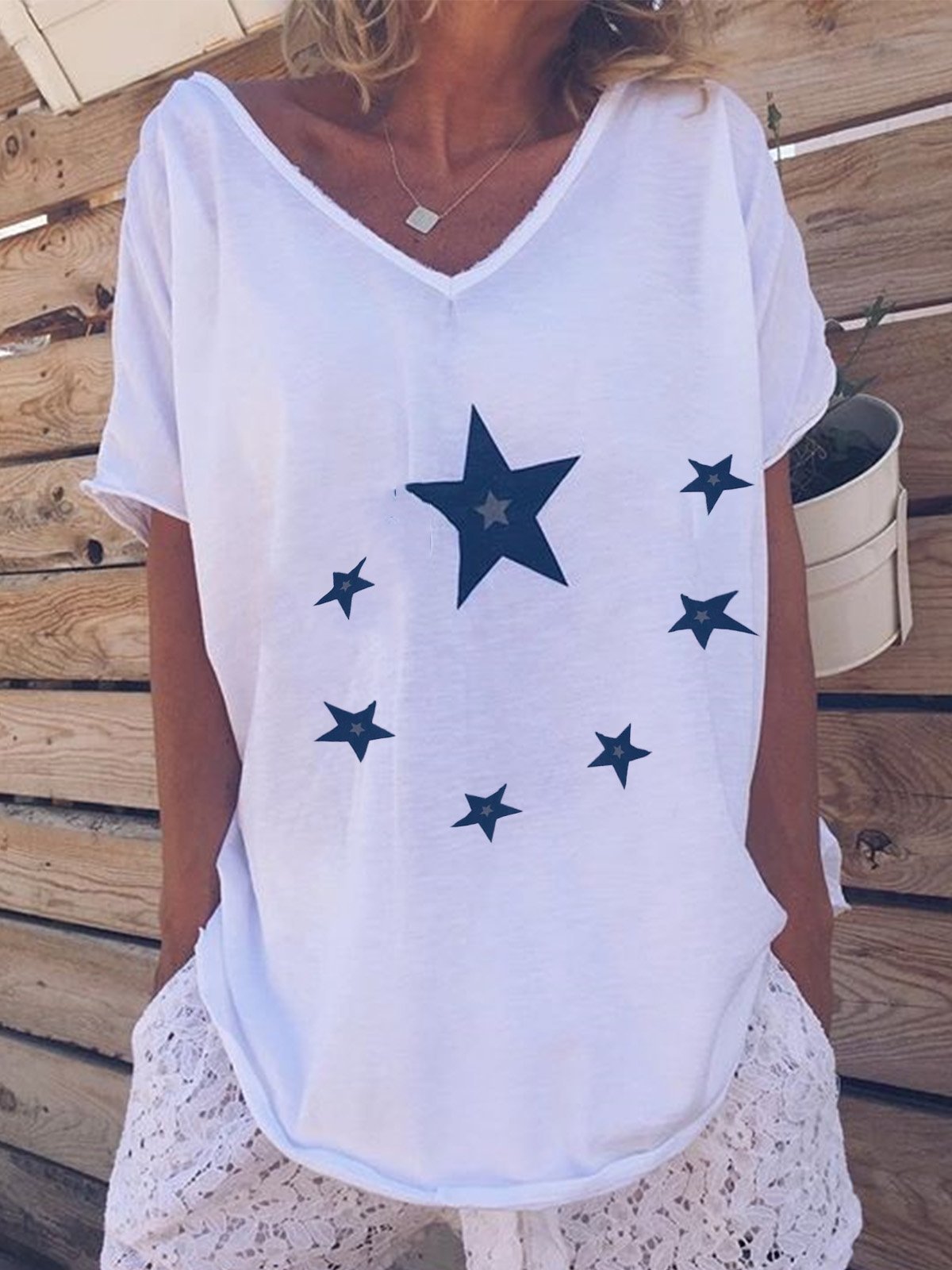 Women Casual Tops Tunic T Shirt