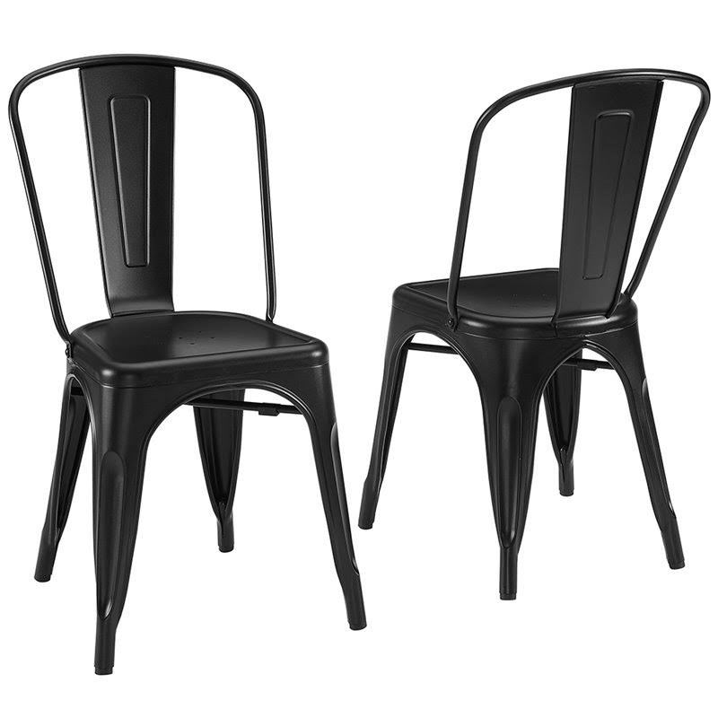 Crosley MADELEINE 32x22 3 Piece Dining Set with Amelia Chairs - Black