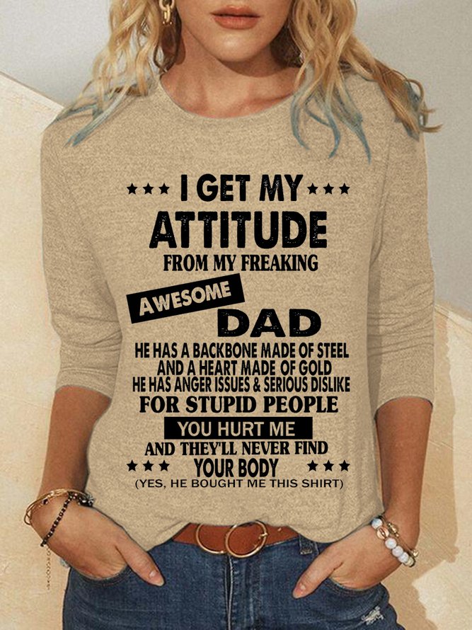 I Get A Awesome Dad Casual Shirts & Tops