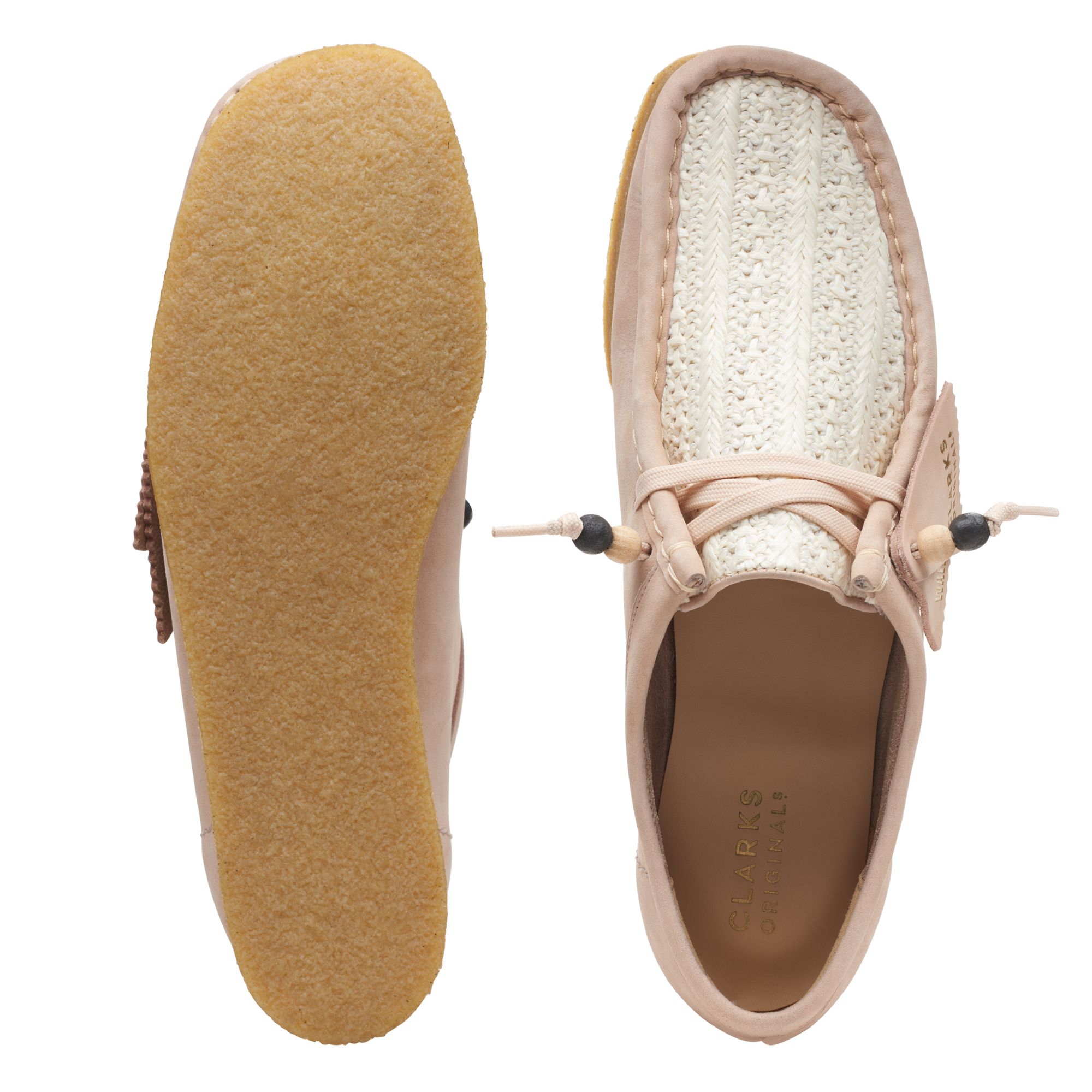 Women Wallabee Natural Raffia