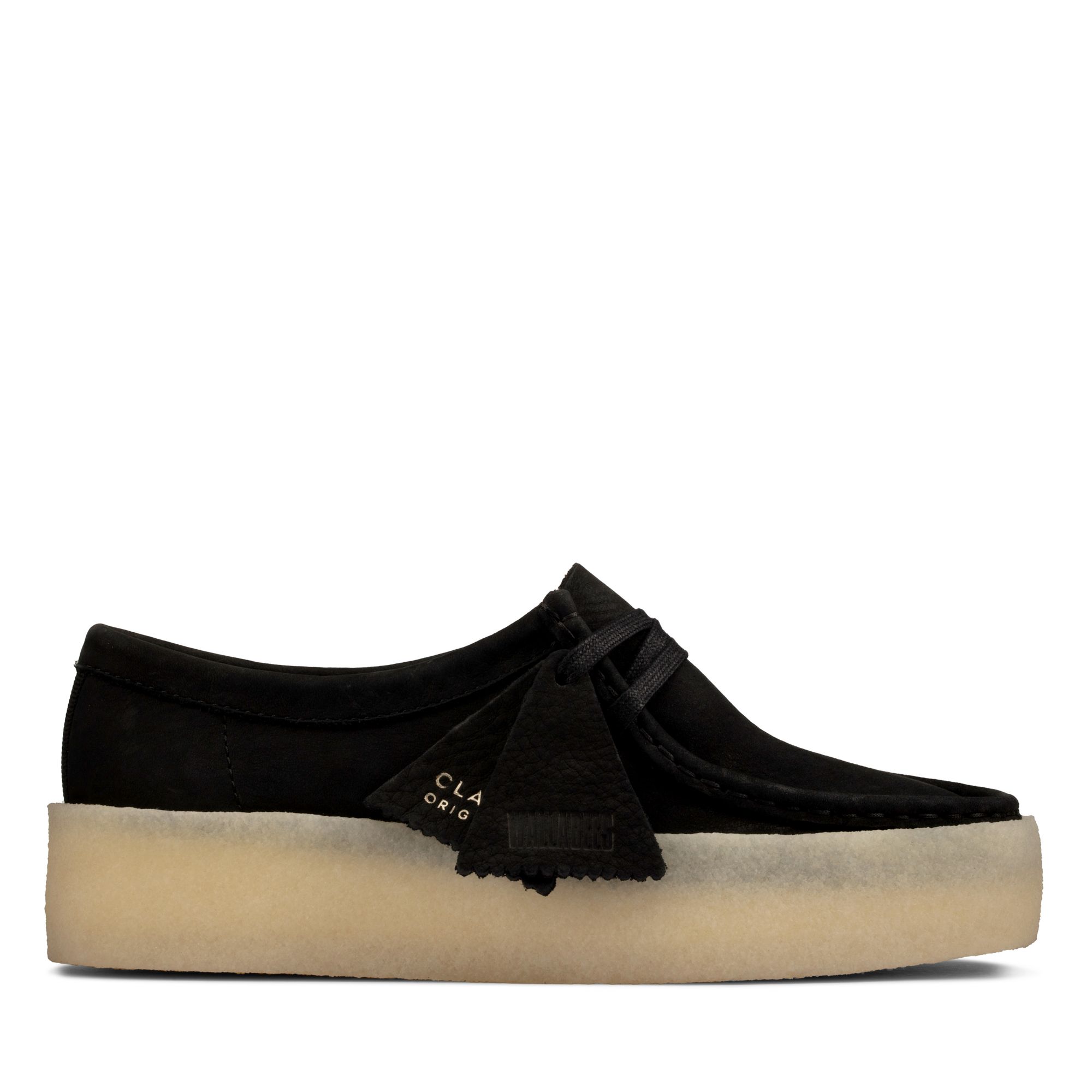 Women Wallabee Cup Black Nubuck