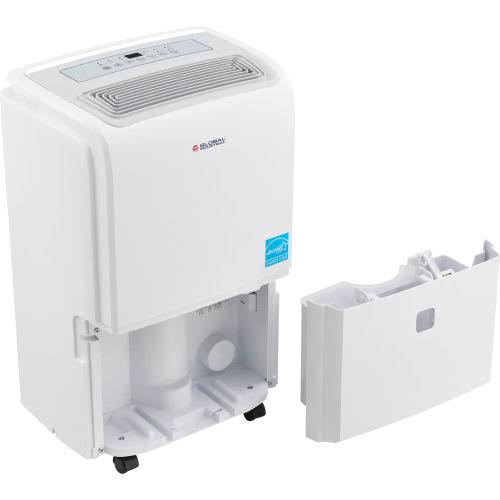 Global Industrial Portable Dehumidifier w/ Pump Wifi, Energy Star, 50 Pint