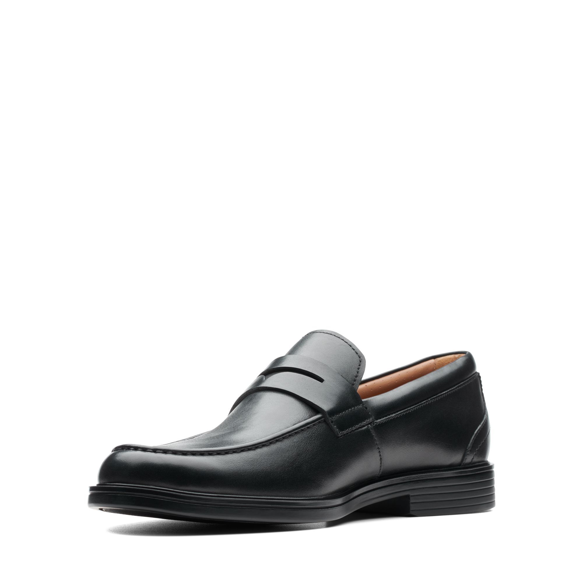 Men Oliver Wing Black Leather