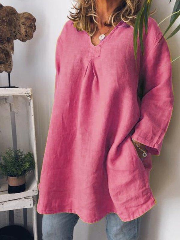 Long Sleeve Casual Shirts & Tops