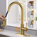 AMAZING FORCE Touchless Kitchen Faucet with 3 Modes Pull Down Sprayer