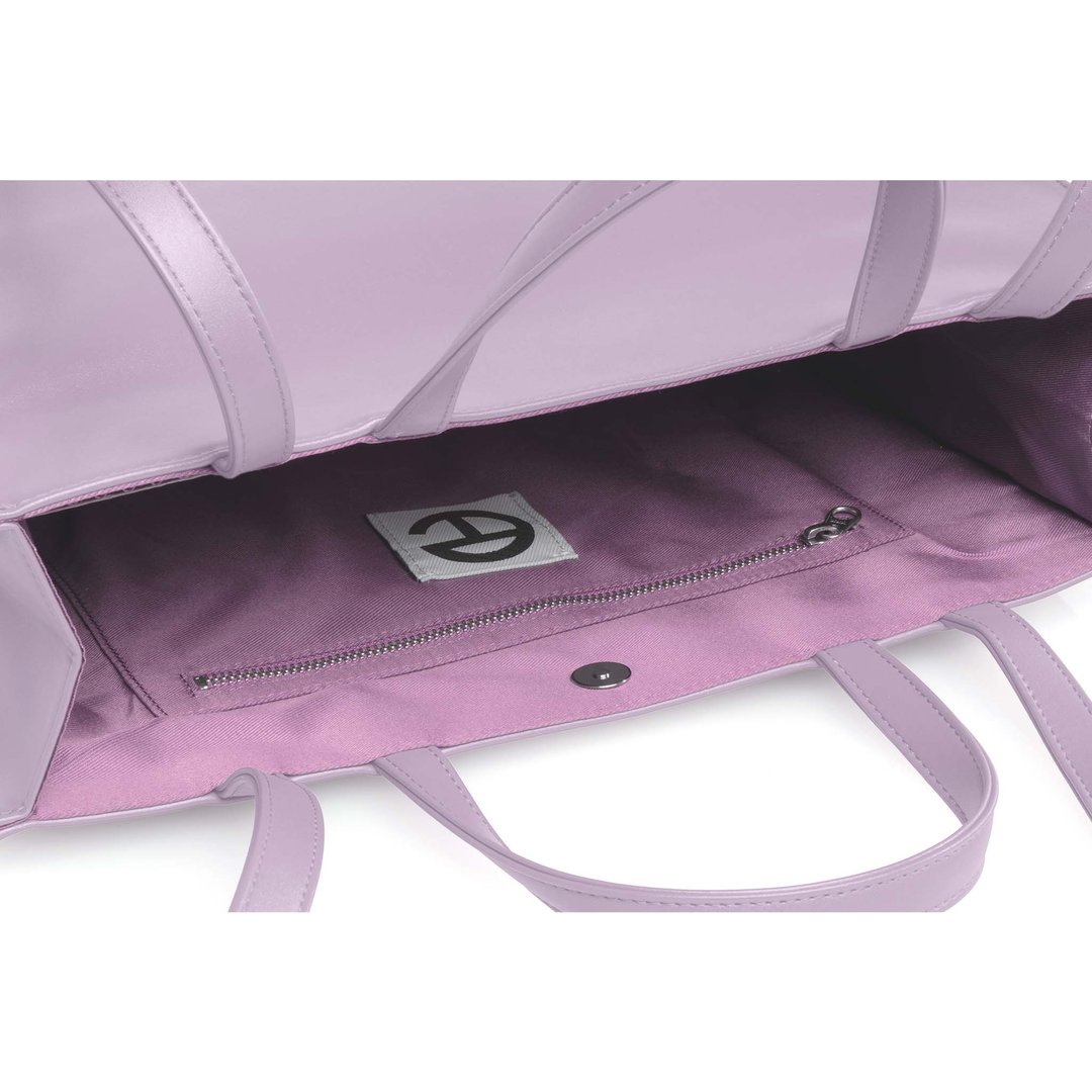 Large Lavender Shopping Bag