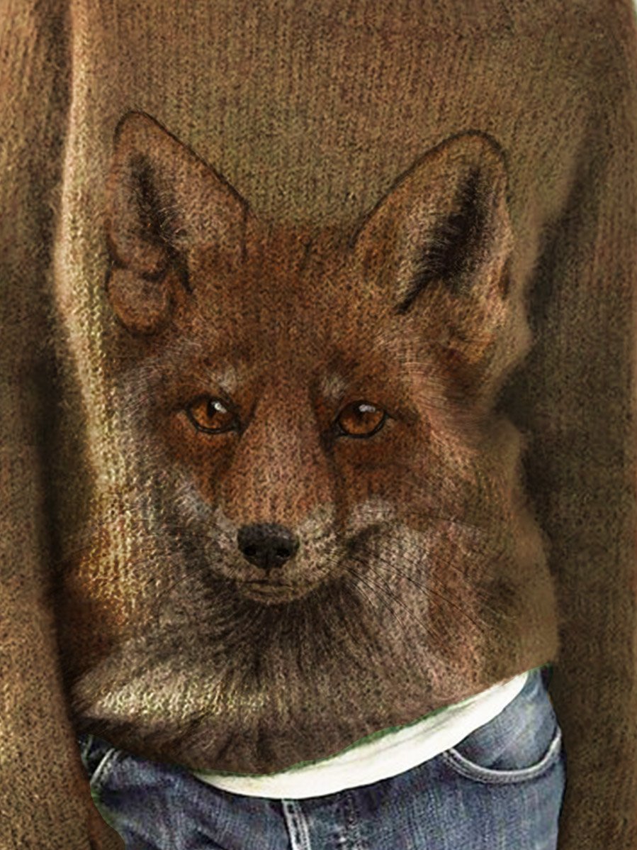 Vintage Long Sleeve Crew Neck Shirts & Tops