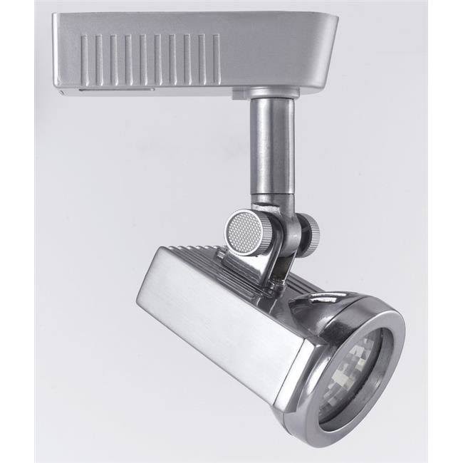 Radiant Light Low Voltage MR16 Track Head, Brushed Steel