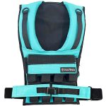 Exus Fitness Weighted Vest �C Weights Included �C 35lbs Adjustable Strength Training Weight Vests for Men and Women- Blue