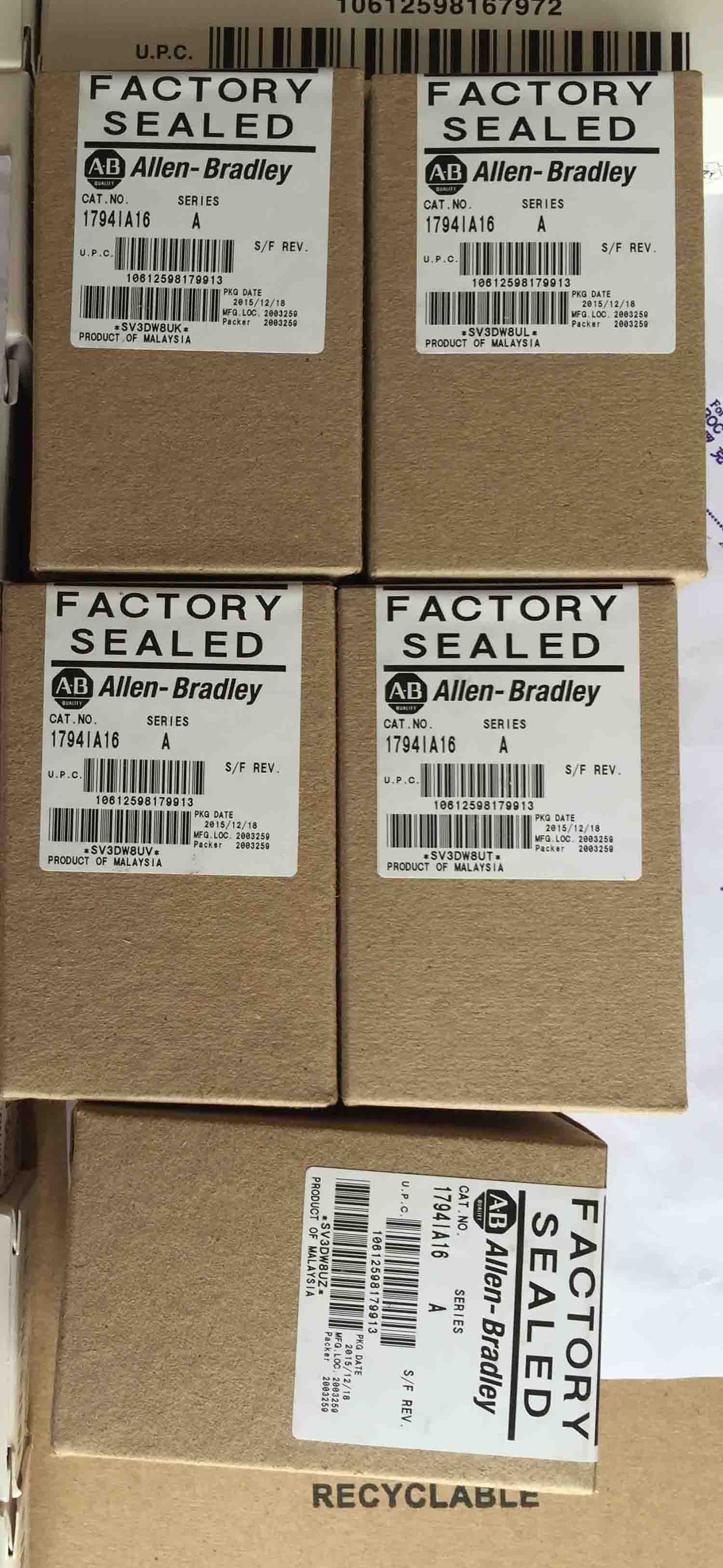 1794-IA16 Allen Bradley Original Brandy New Factory Sealed