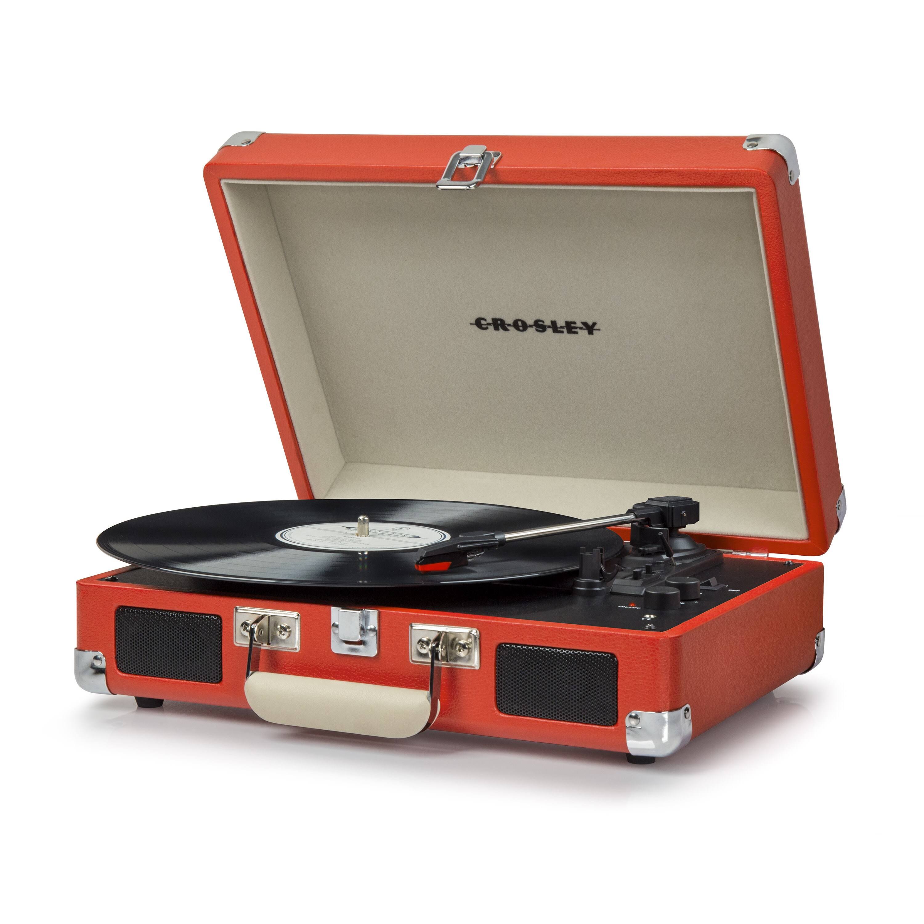 Crosley Cruiser Deluxe Turntable - Orange