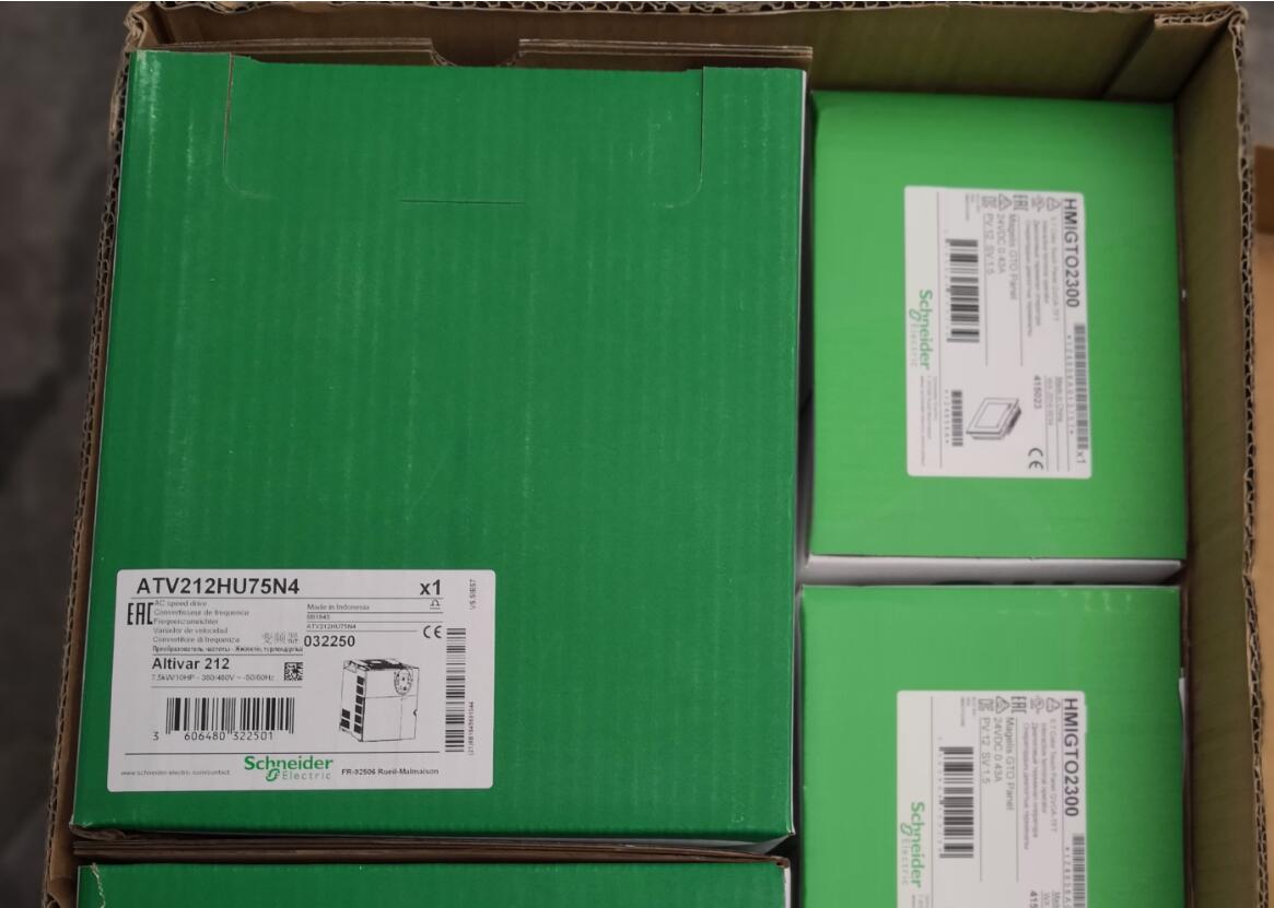 ATV212HU75N4 Schneider Variable speed drive 7.5kW Brandy Original Factory Sealed New