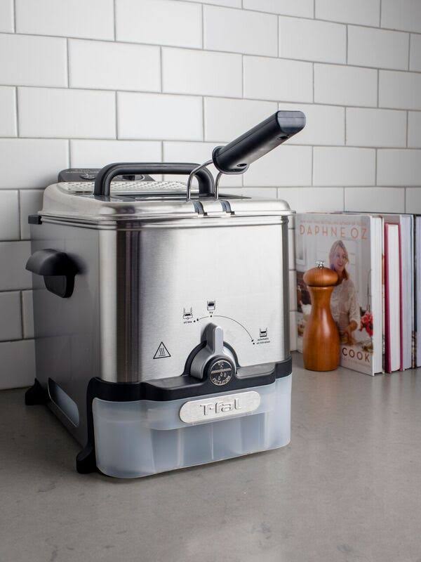 T-Fal EZ Stainless Steel 1.8 LITER Clean Deep Fryer