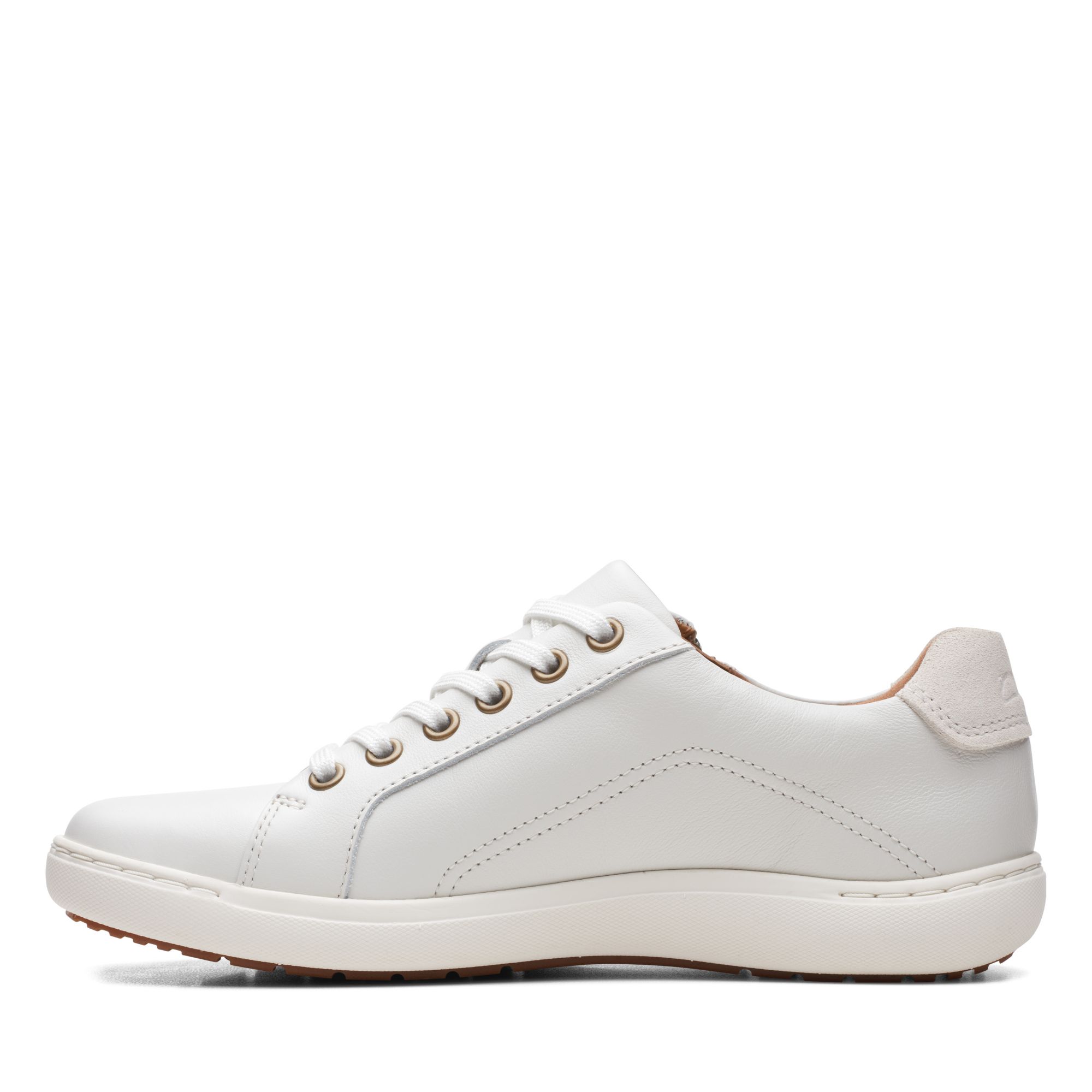 Women  Nalle Lace White Leather