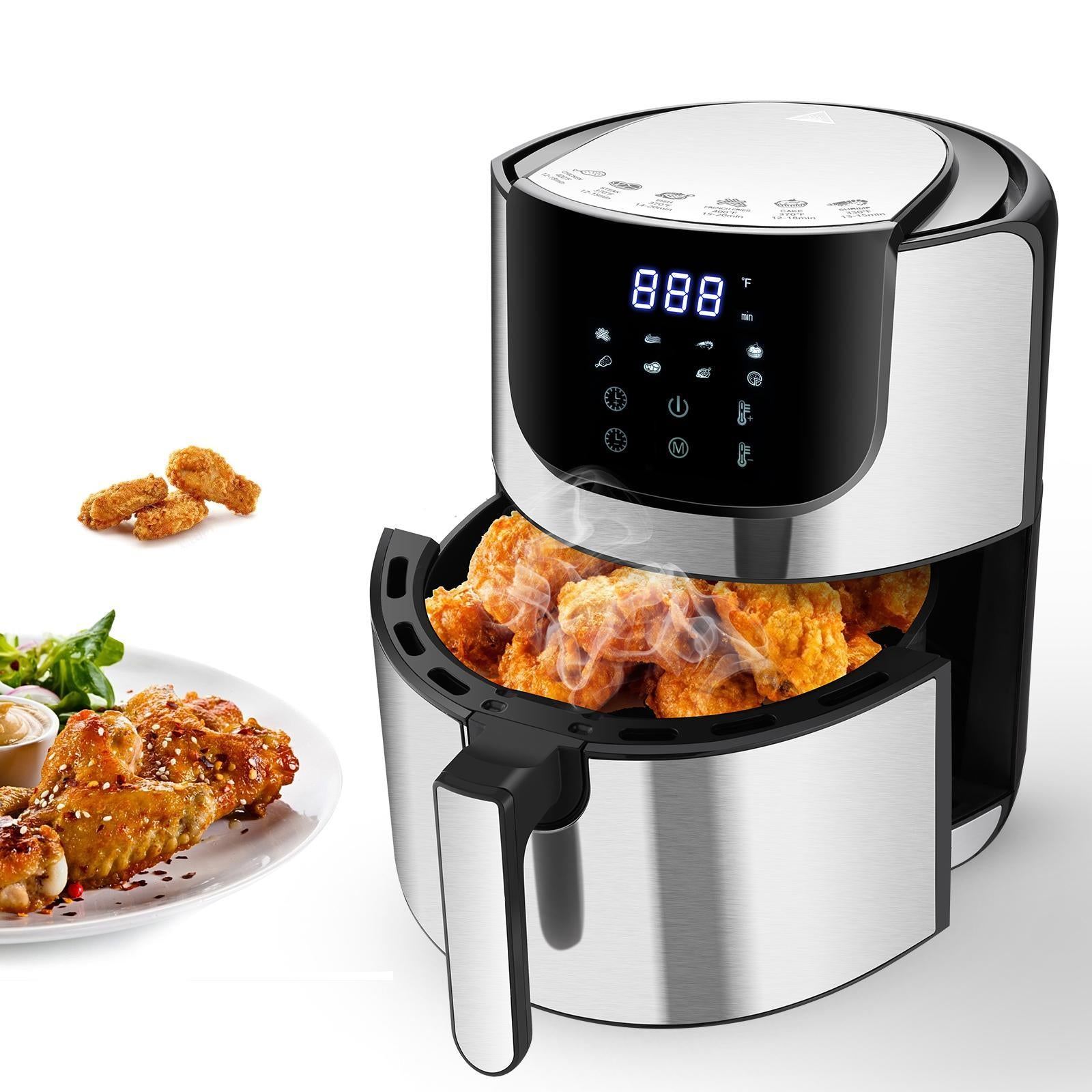 Air Fryer Vegetable Meat Vegetable Oil-Free Hot Airfryer Baking Oven Touch Control