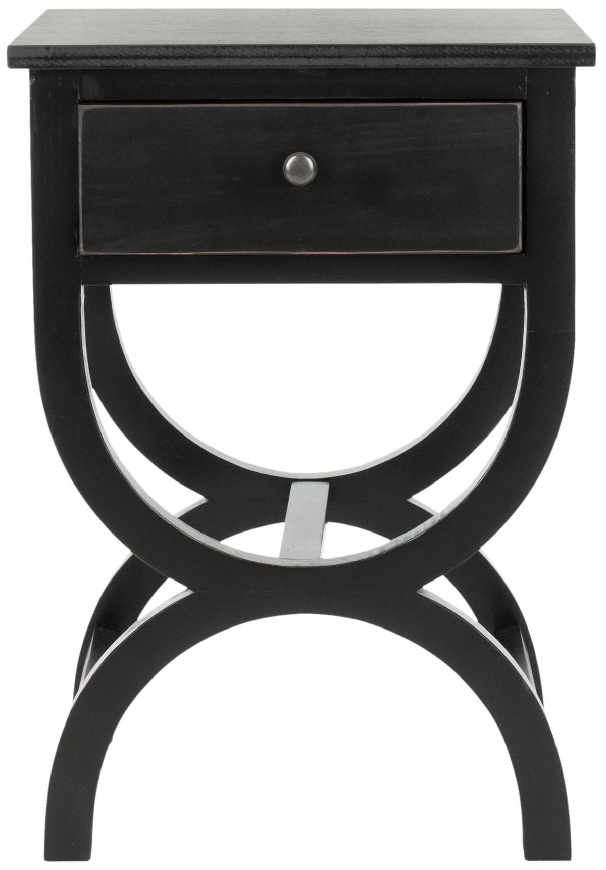 Safavieh Maxine Accent Table, Black